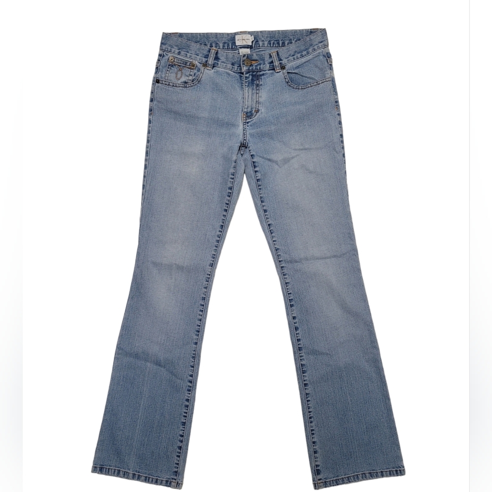 Calvin Klein women's bootcut jeans size 5 light wash